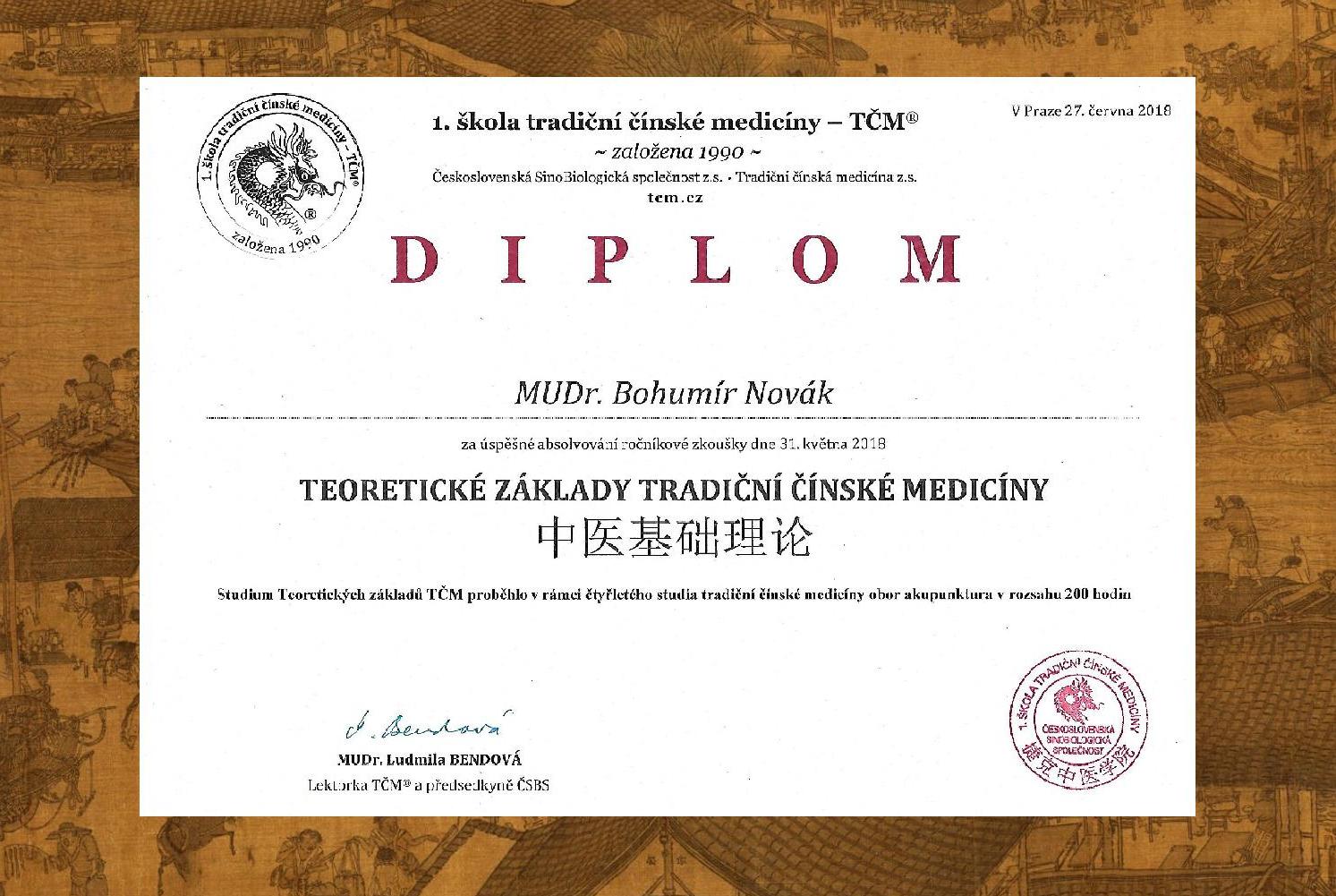 certifikát TCM 01